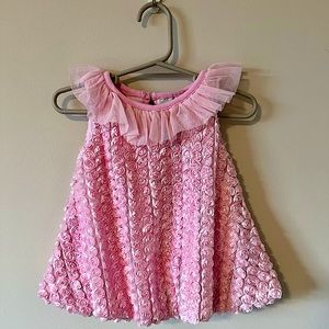 Rare Editions Toddler Girl’s Rosette Dress